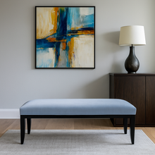 Load image into Gallery viewer, Handmade Albert bench for bespoke interiors