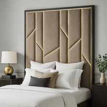 Load image into Gallery viewer, Anji bespoke headboard hand crafted luxury furniture made in Britain