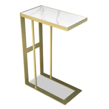 Load image into Gallery viewer, Arkham side table luxury bespoke furniture made in Britain