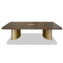 Load image into Gallery viewer, Exclusive Ascot luxury dining table styled with designer chairs