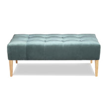 Load image into Gallery viewer, Handmade luxury upholstered bench for bespoke interiors