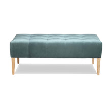 Load image into Gallery viewer, Handmade luxury upholstered bench for bespoke interiors