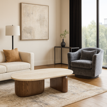 Load image into Gallery viewer, Big Calm bespoke luxury coffee table handcrafted in Britain for luxury interior design and contemporary London living