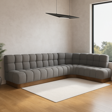 Load image into Gallery viewer, Handmade bespoke corner bench for luxury interiors