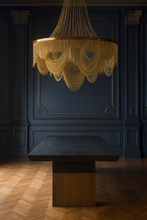 Load image into Gallery viewer, Bronwynn bespoke luxury dining table in contemporary interior