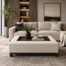 Load image into Gallery viewer, Chapel bespoke luxury coffee table handcrafted in Britain for luxury interior design and contemporary London living