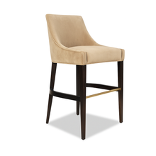 Load image into Gallery viewer, British made bespoke furniture Chaplin Bar Stool handcrafted UK