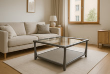 Load image into Gallery viewer, Cromer bespoke luxury coffee table handcrafted in Britain for luxury interior design and contemporary London living