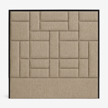 Load image into Gallery viewer, Cubrick deluxe bespoke headboard hand crafted luxury furniture made in Britain