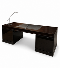 Load image into Gallery viewer, Handmade British bespoke desk for luxury office interiors