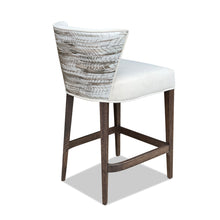 Load image into Gallery viewer, Fallon Bar Stool bespoke luxury furniture London made in Britain