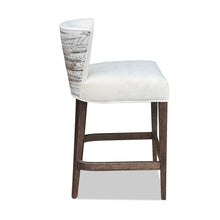 Load image into Gallery viewer, Fallon Bar Stool bespoke luxury furniture London made in Britain