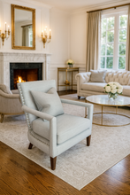 Load image into Gallery viewer, Fitzroy occasional chair bespoke luxury furniture London made in Britain