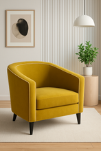 Load image into Gallery viewer, British made bespoke furniture Foley occasional armchair handcrafted UK