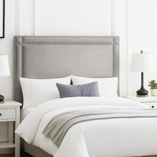 Load image into Gallery viewer, Freida bespoke headboard hand crafted luxury furniture made in Britain