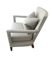 Load image into Gallery viewer, Fitzroy occasional chair bespoke luxury furniture London made in Britain