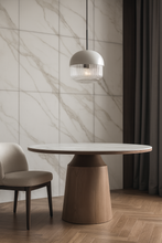 Load image into Gallery viewer, Greenbank bespoke luxury dining table in elegant interior setting