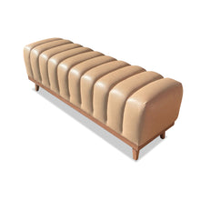 Load image into Gallery viewer, Handmade luxury upholstered bench for bespoke interiors