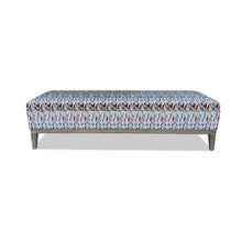 Load image into Gallery viewer, Mid Century handmade luxury bench with timber frame