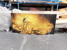 Load image into Gallery viewer, Golden Woman Wall Art