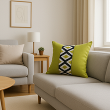 Load image into Gallery viewer, James Malone - Ikat band Scatter Cushion