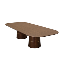 Load image into Gallery viewer, Jura bespoke luxury dining table in modern London interior