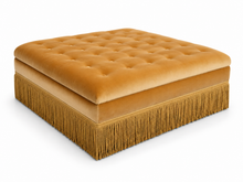 Load image into Gallery viewer, Luxury ottoman for bespoke interior design projects