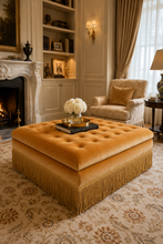 Load image into Gallery viewer, Luxury ottoman for bespoke interior design projects