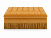 Load image into Gallery viewer, Luxury ottoman for bespoke interior design projects