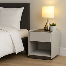 Load image into Gallery viewer, Kensington luxury bespoke bedside table minimalist bedroom