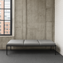 Load image into Gallery viewer, Handmade luxury upholstered bench for bespoke interiors