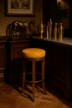 Load image into Gallery viewer, Langham bar stool luxury bespoke furniture handcrafted in Britain