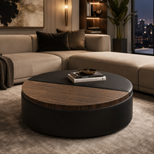 Load image into Gallery viewer, Laurel bespoke luxury coffee table handcrafted in Britain for luxury interior design, contemporary London living, and sophisticated luxury lifestyle interiors.