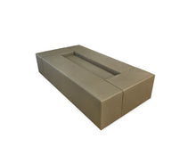 Load image into Gallery viewer, London upholstered bespoke luxury coffee table handcrafted in Britain for luxury interior design, contemporary London living, and sophisticated luxury lifestyle interiors.