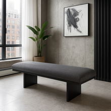 Load image into Gallery viewer, Art Deco inspired handmade luxury bench