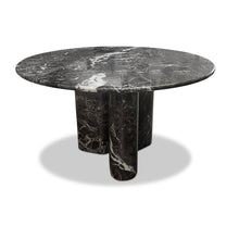 Load image into Gallery viewer, Margie bespoke luxury stone dining table in contemporary London interior