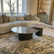 Load image into Gallery viewer, Margrave bespoke luxury coffee table handcrafted in Britain for luxury interior design, contemporary London living, and sophisticated luxury lifestyle interiors.