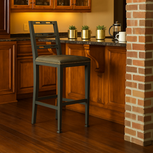 Load image into Gallery viewer, Luxury Monaco Bar Stool bespoke furniture for luxury home interior design
