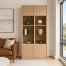 Load image into Gallery viewer, Made in Britain luxury shelving unit modern living room UK