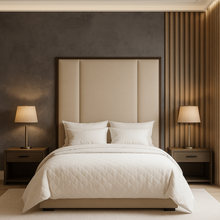 Load image into Gallery viewer, Montrose bespoke headboard hand crafted luxury furniture made in Britain