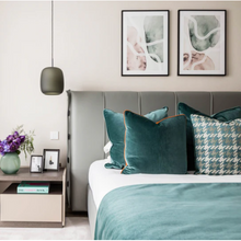 Load image into Gallery viewer, Mortlock bespoke headboard hand crafted luxury furniture made in Britain