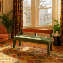 Load image into Gallery viewer, Bespoke luxury seating bench for modern interiors