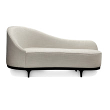 Load image into Gallery viewer, Made in Britain modern chaise longue upholstered detail