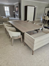 Load image into Gallery viewer, Bespoke dining chair handmade in Britain for interior designers of Luxury residential.