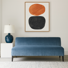 Load image into Gallery viewer, Luxury bespoke bench with custom fabric upholstery