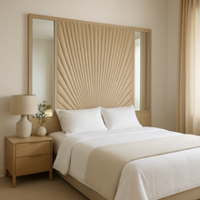 Load image into Gallery viewer, Sogere Deluxe bespoke headboard hand crafted luxury furniture made in Britain