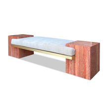 Load image into Gallery viewer, Premium British made upholstered bench