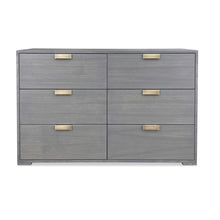 Load image into Gallery viewer, Teddington luxury bespoke dresser wood and brass detail