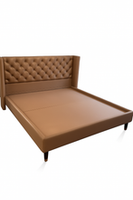 Load image into Gallery viewer, Toberly luxury bespoke bed upholstered design made in Britain