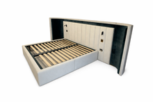 Load image into Gallery viewer, Modern luxury bed made in Britain for interior designers